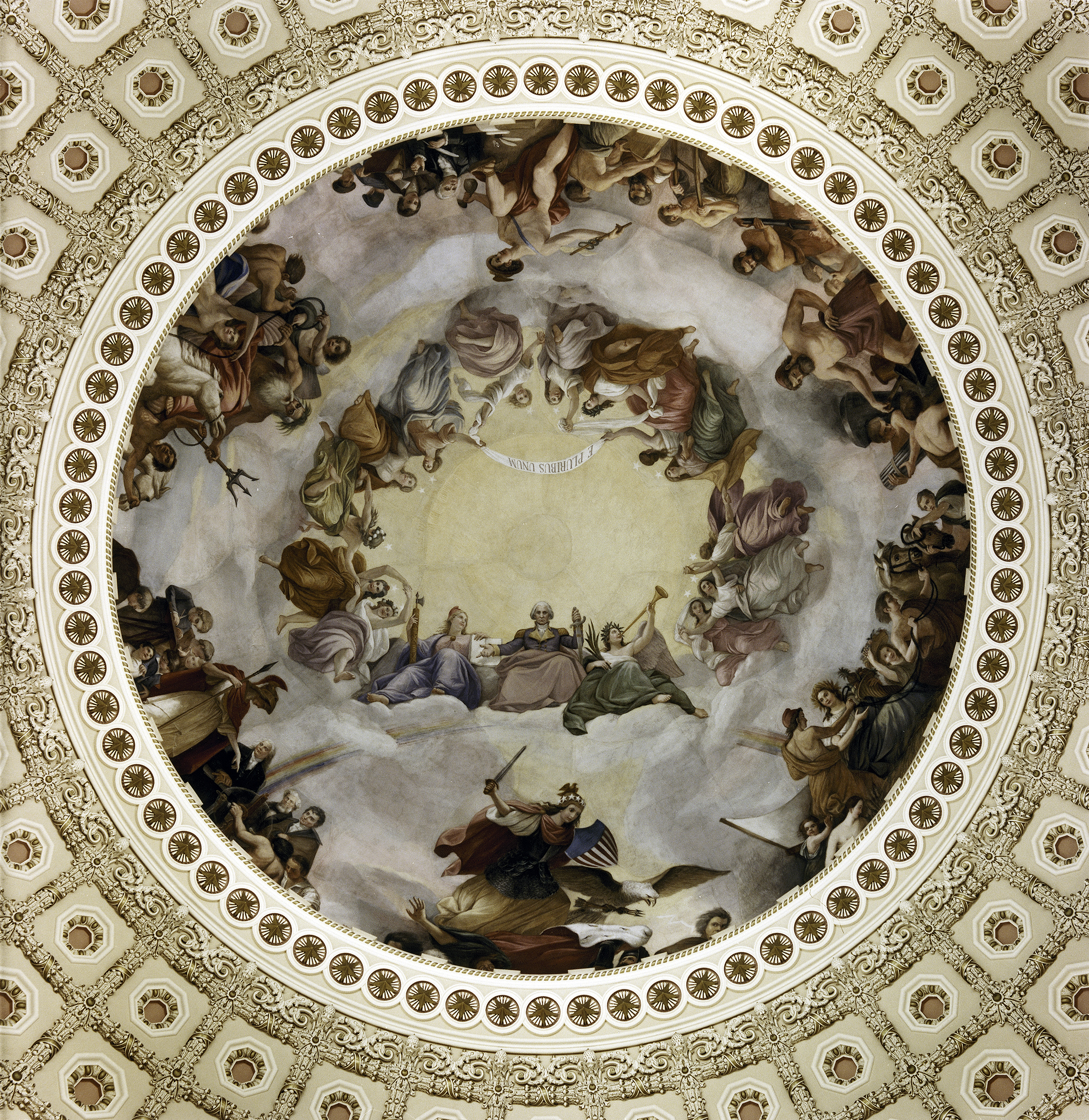 Capitol Dome Painting